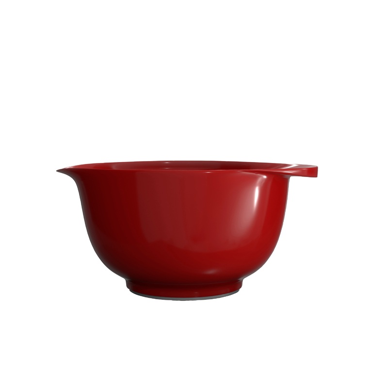 Mixing bowl Victoria 3 liter Red