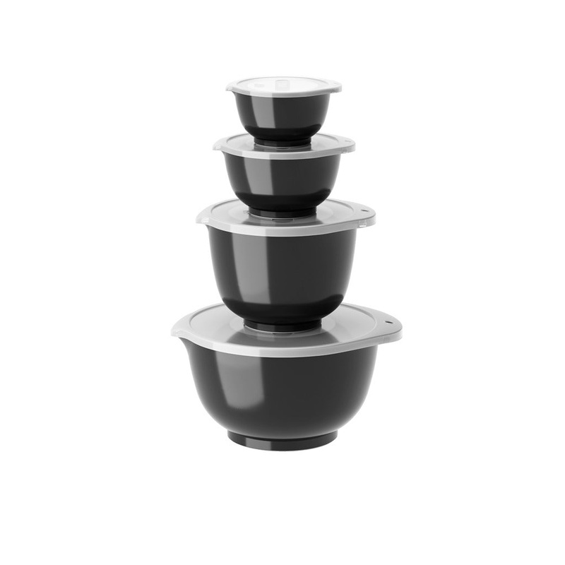 NEW Margrethe set 8 parts 0.25 + 0.5 + 1.5 + 3L Carbon black