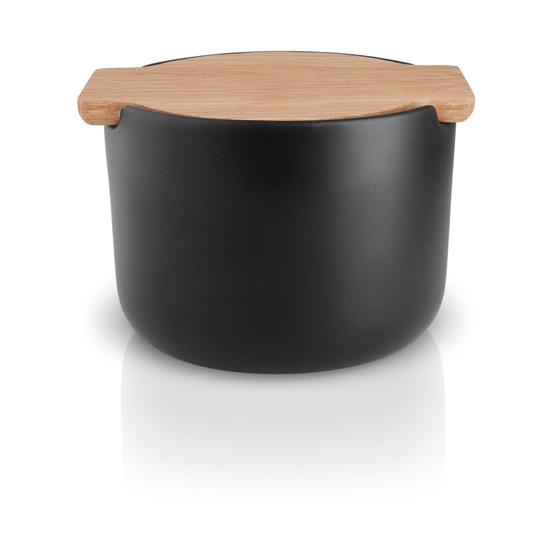 Nordic kitchen Salt cellar with lid