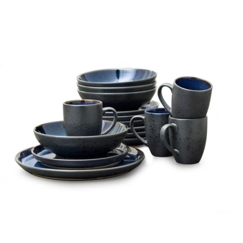 Service set 16 pcs Cobalt blue