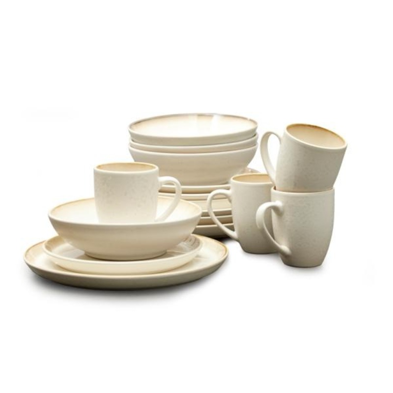 Service set 16 pcs Cream