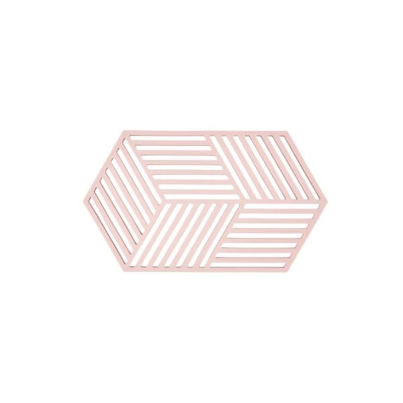 Trivet Hexagon Rose L24