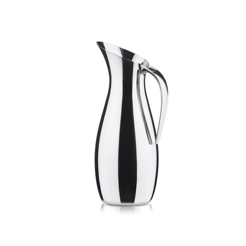 Pitcher Rocks 1.7 l  Polished Steel