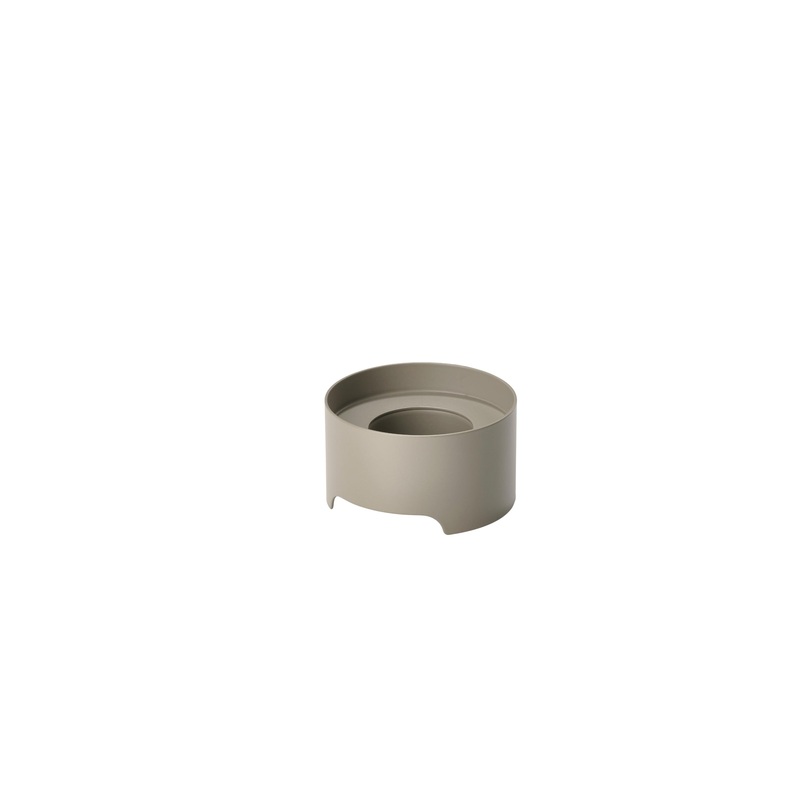Tealight holder Singles D7.5 x 4.2 cm Mud