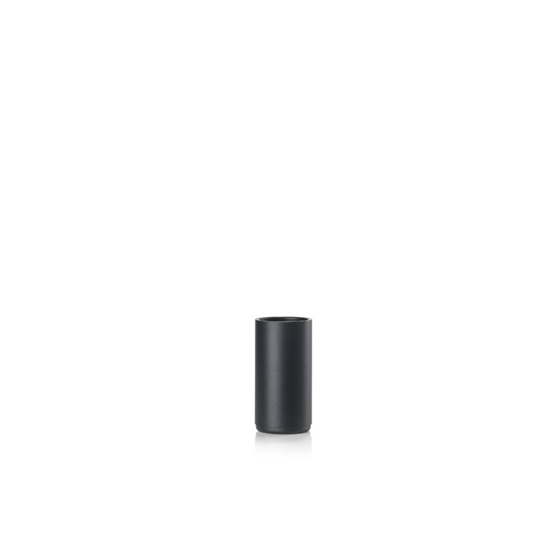Toothbrush Mug Rim 13.6 cm Black