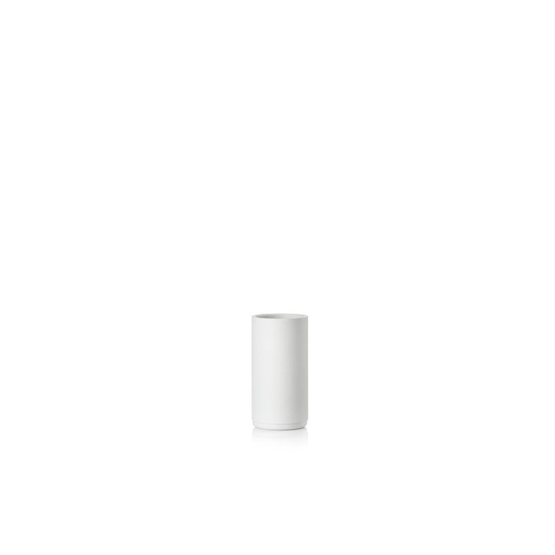Toothbrush Mug Rim 13.6 cm White