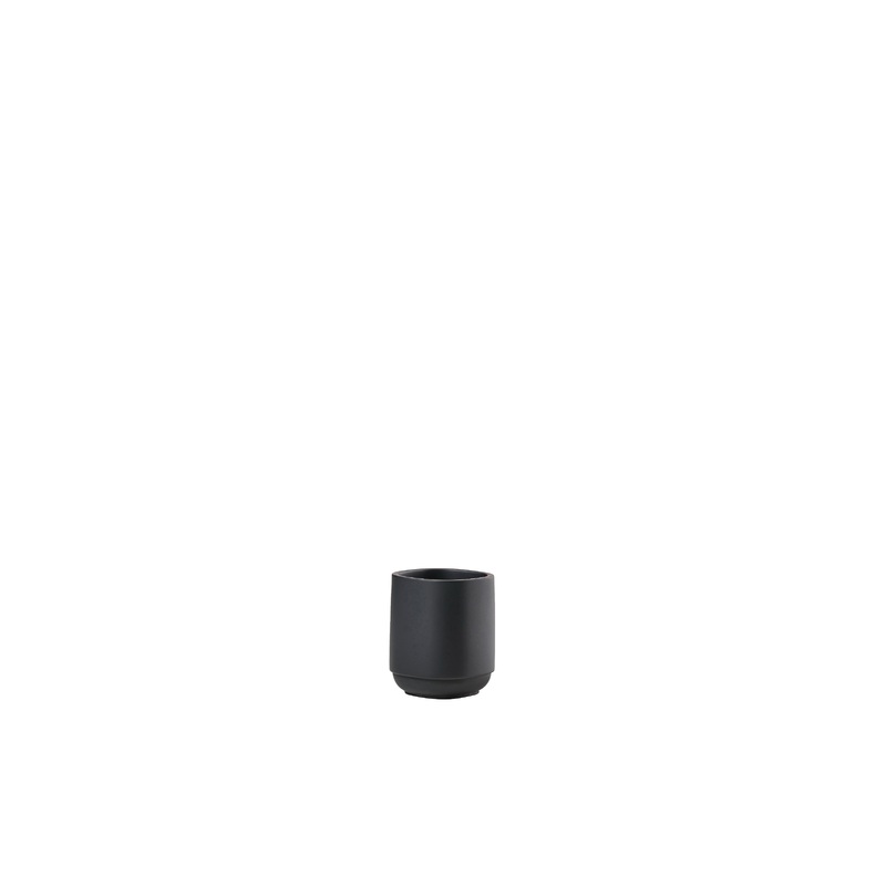 Toothbrush Mug Time Black