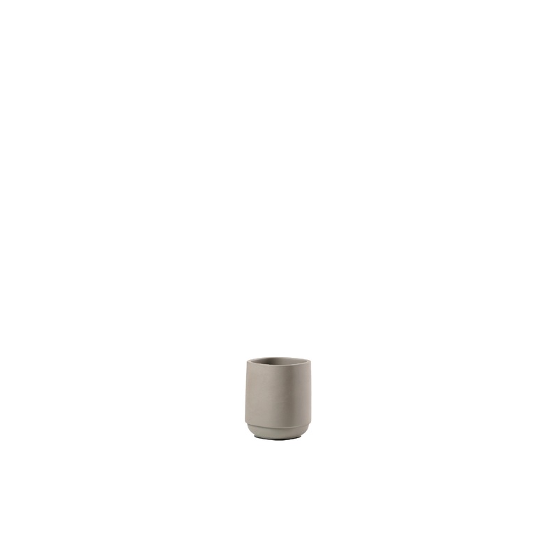 Toothbrush Mug Time Concrete