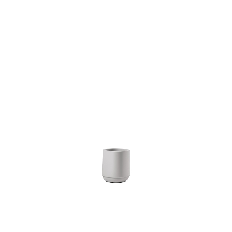 Toothbrush Mug Time Soft Grey