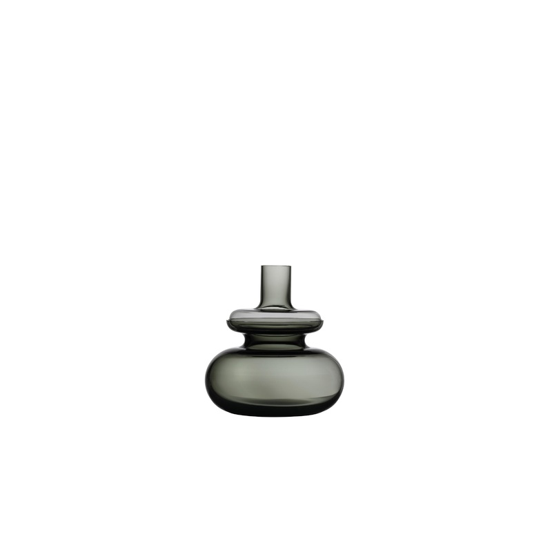 Vase Inu 23 x 25 cm Smoked Grey