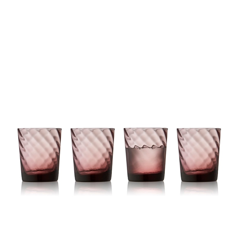 Water glass Vienna 30 cl 4 pcs Purple