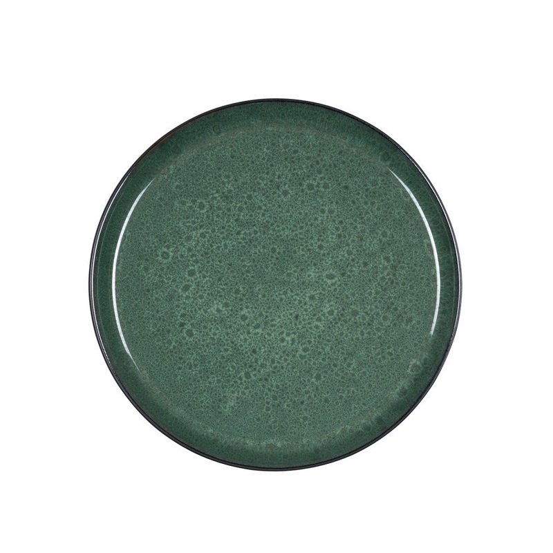 Plate Gastro 27cm Black/Green BITZ