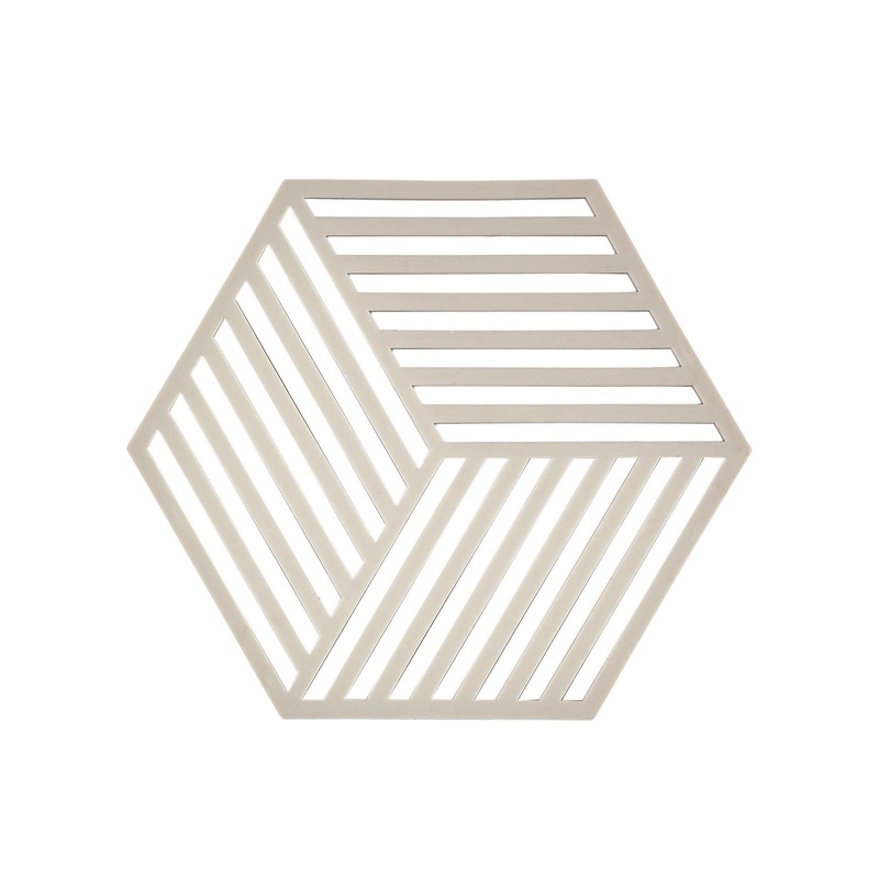 Trivet Hexagon Warm Grey