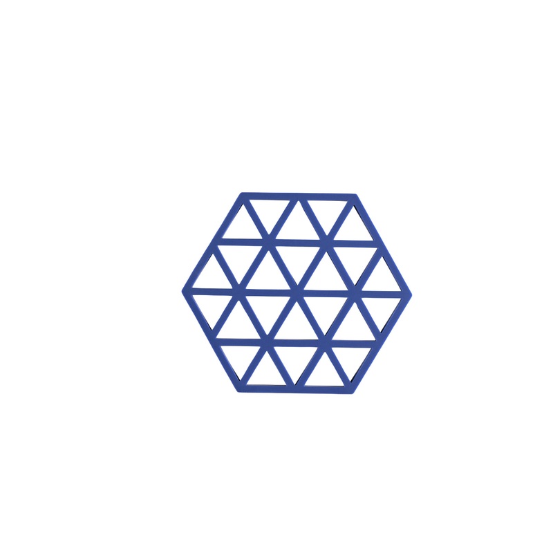 Trivet Triangles Indigo