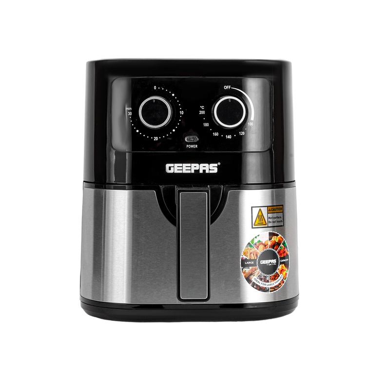 GEEPAS 4.5 Liter capacity Air Fryer GAF37541 with Vortex Air Frying Technology