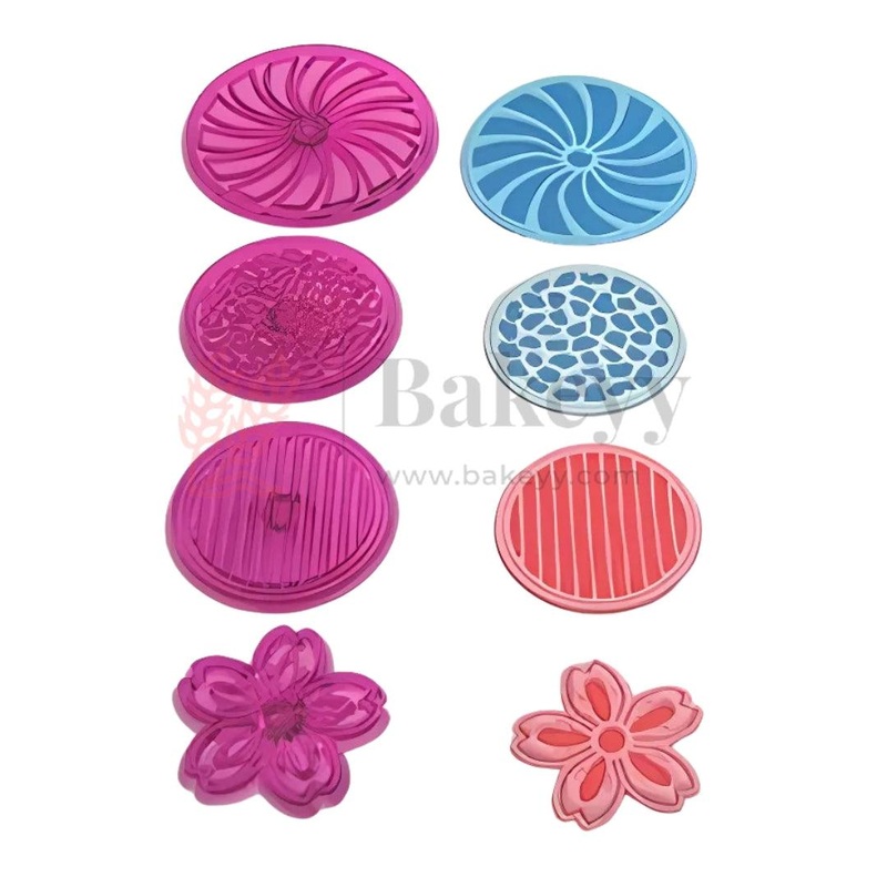 3D Creative Design Cutter| Set of 4| Perfect for Cookies, DIY Clay designs, Fondant Decoration