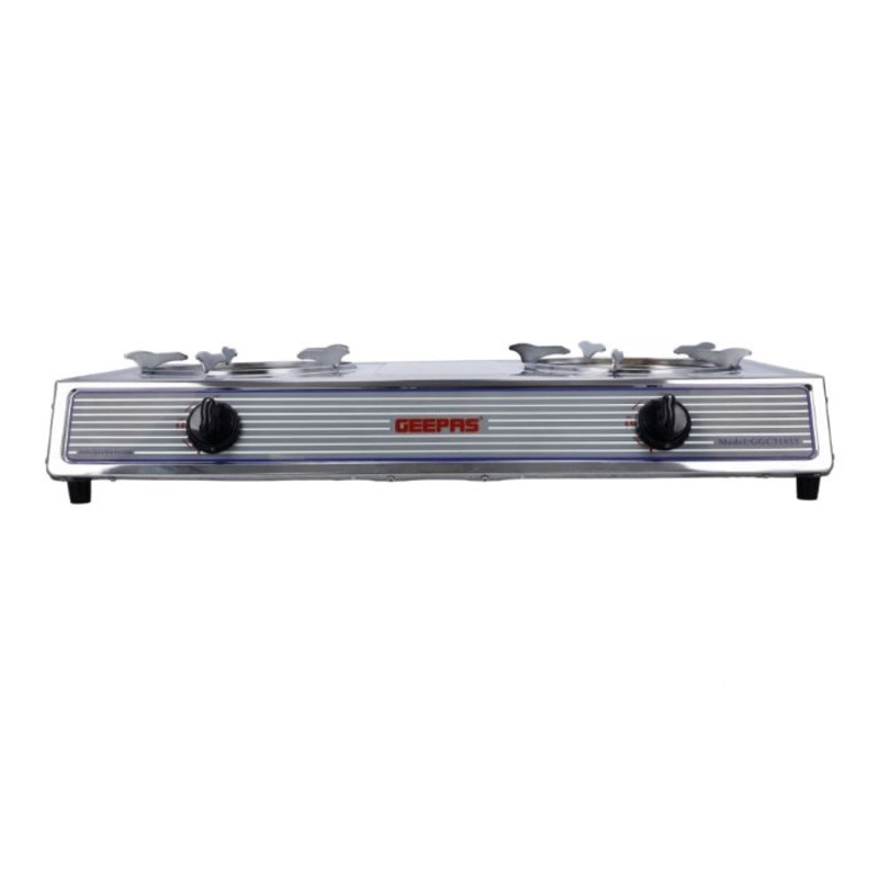 Automatic Ignition System Stainless Steel Gas Cooker GGC31033 Geepas
