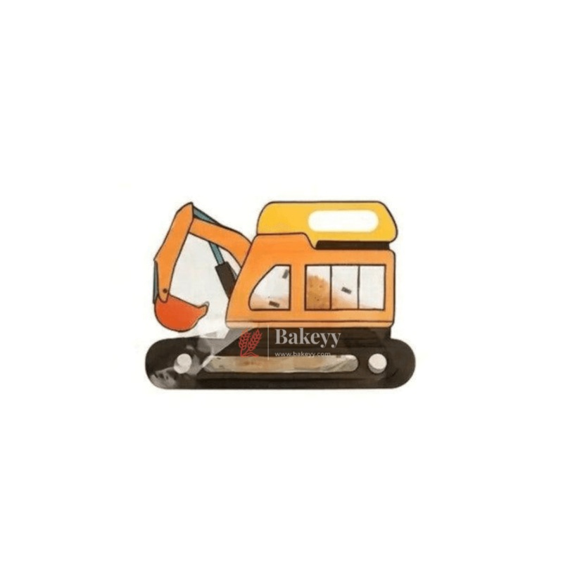 Construction Vehicle Shape Zip Lock Bags | Vehicle Shape Bags For Kids | Pack of 50