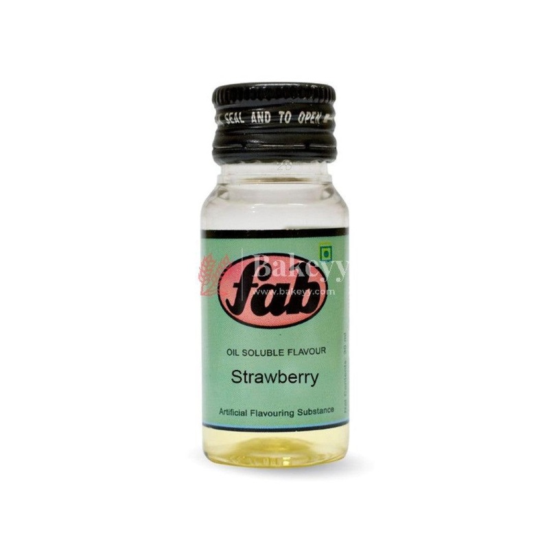 FAB Strawberry Oil Soluble Flavour  30ml