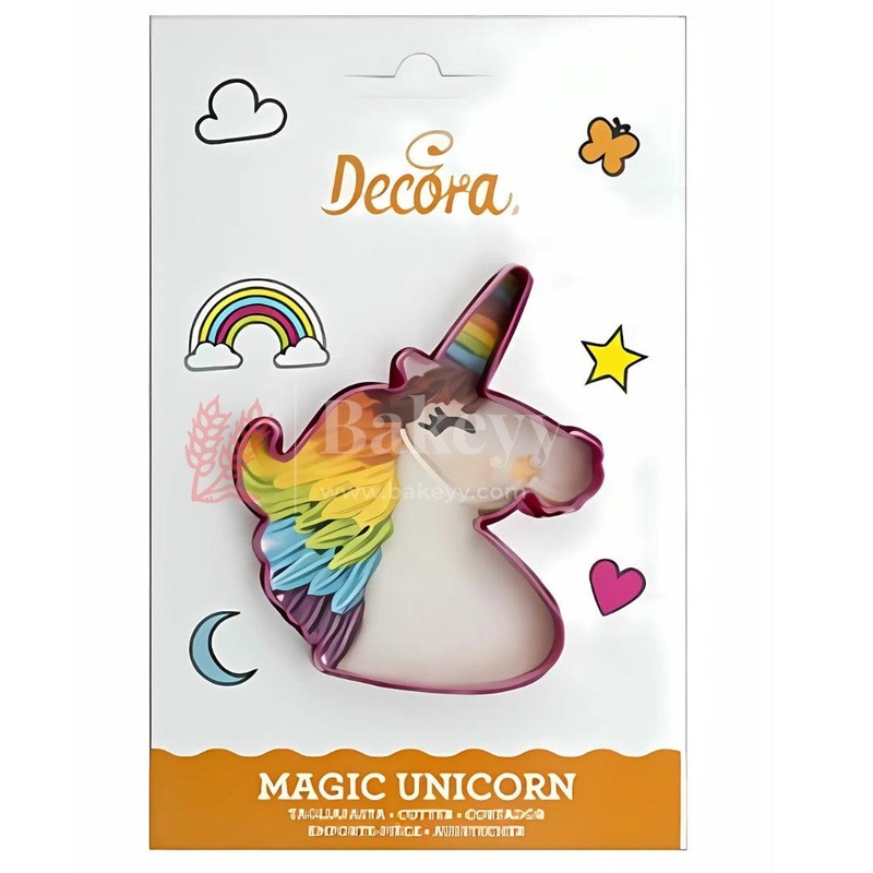 Magical Unicorn Cookie Cutter  1 Piece | Perfect for Baking, Fondant, Sandwiches & Creative Treats