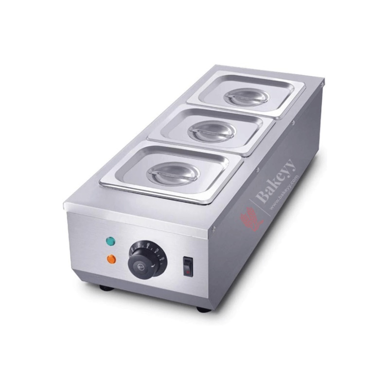 Professional 3-Pot Chocolate Melting Machine | Effortless & Precise Chocolate Tempering