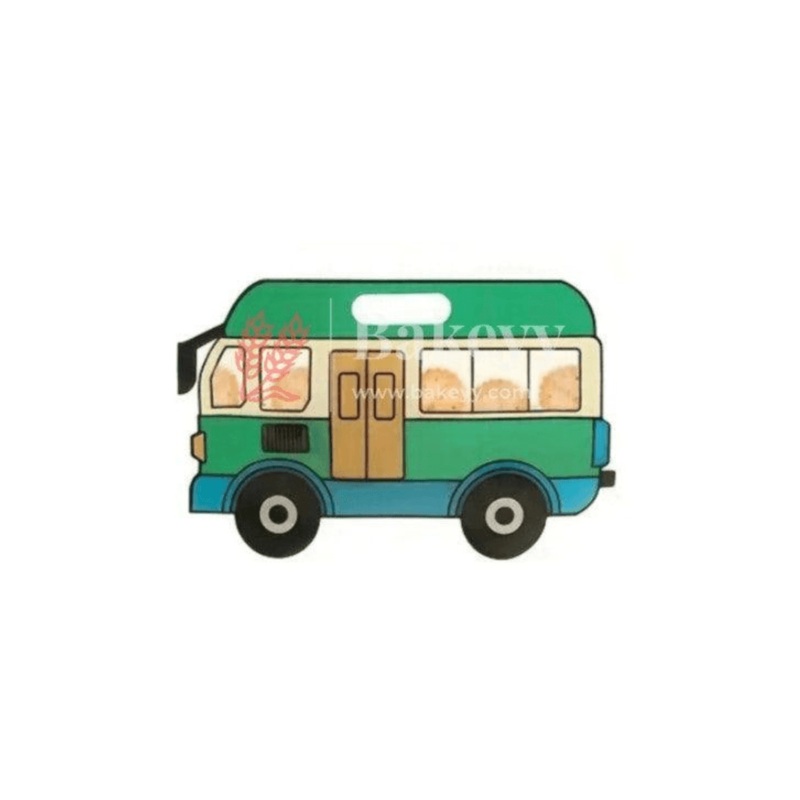 Van Shape Zip Lock Bags | Vehicle Shape Bags For Kids | Perfect for Storing Snacks or Toys| Pack of 50