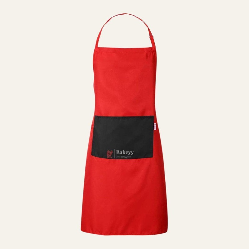 Apron for Artist and Makers Red & Yellow
