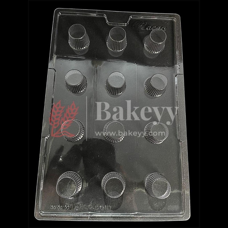Mould 037  Classic Cup Mould Chocolate Mould Tray | Baking Accessories | Plastic Chocolate Mould | Party Favor Mould | Pack of 1
