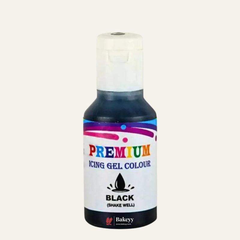 Bake Haven Food Gel Colour | Black | 20g