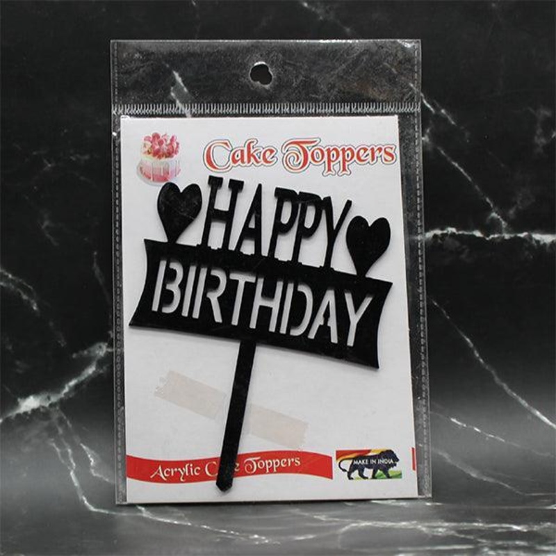 Cake Topper Happy Birthday