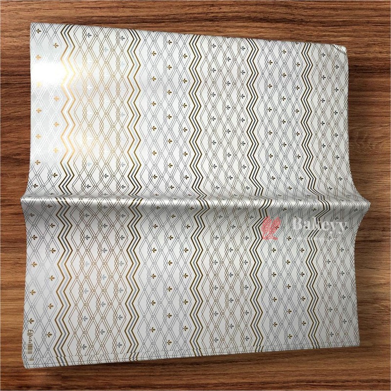 Golden Lace Design Gift Wrapping Paper| Pack of 25
