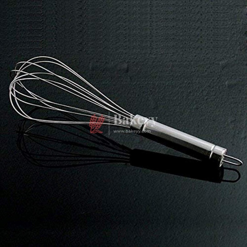 Heavy Stainless Steel Whisk, Whisk Egg Beater | Wisk Manual Whisk Balloon Whisk Stirring | 3 Different Size