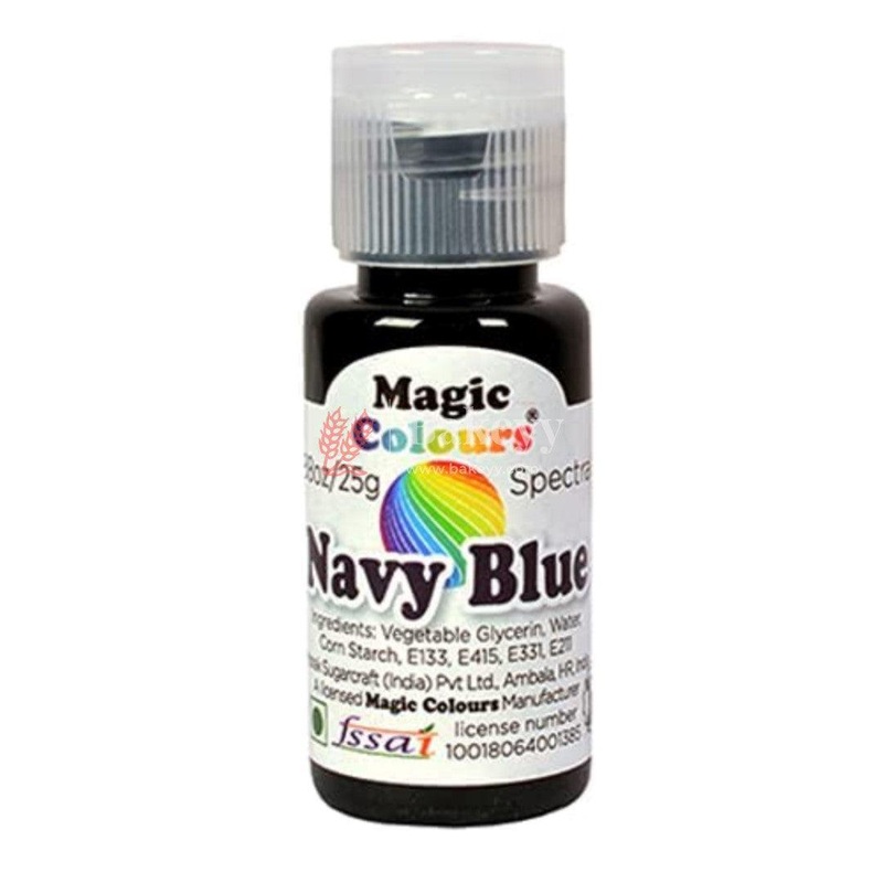 Navy Blue | Magic Colours | Icing Gel Colour | 25g