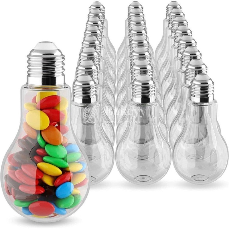 Small Bulb Shaped  Bottle Candy Box | Chocolate Box| Pack of 12