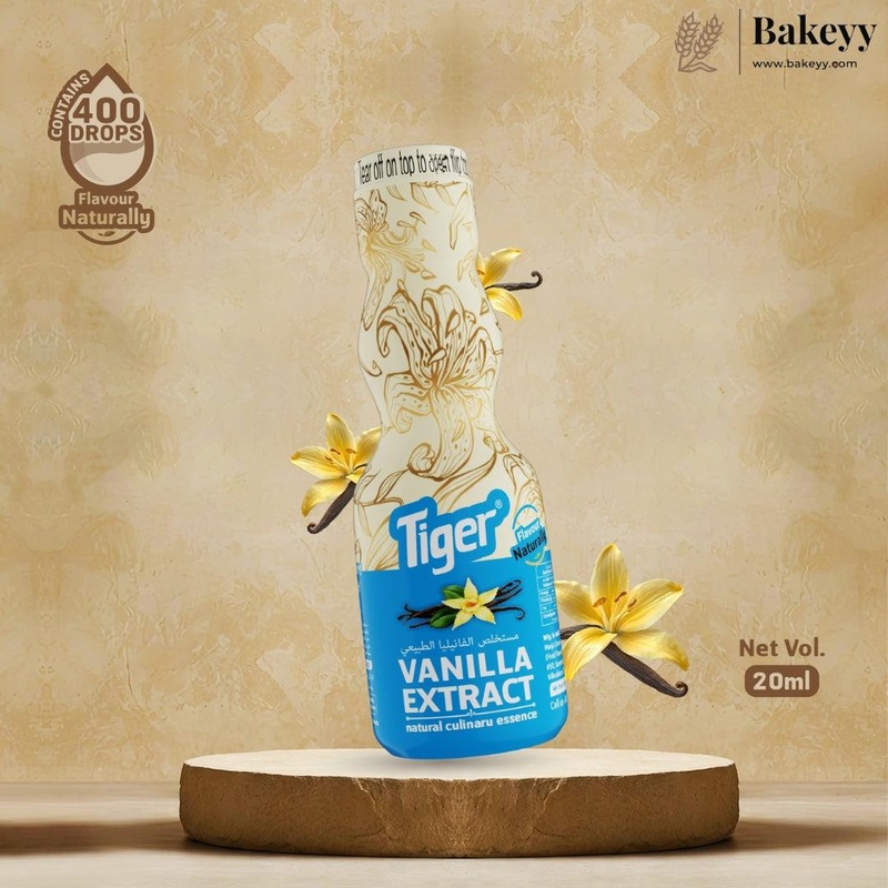 Tiger Vanilla Extract  Natural Culinary Essence | 20ml