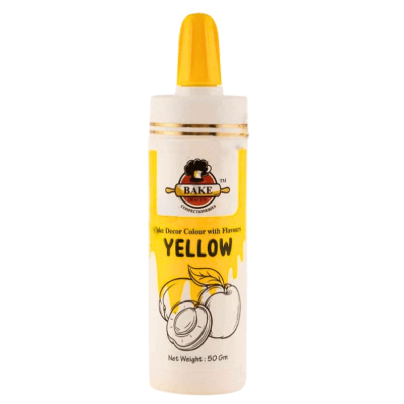 Yellow - Bake Haven Edible Puff/Dust Colour - 50 gram