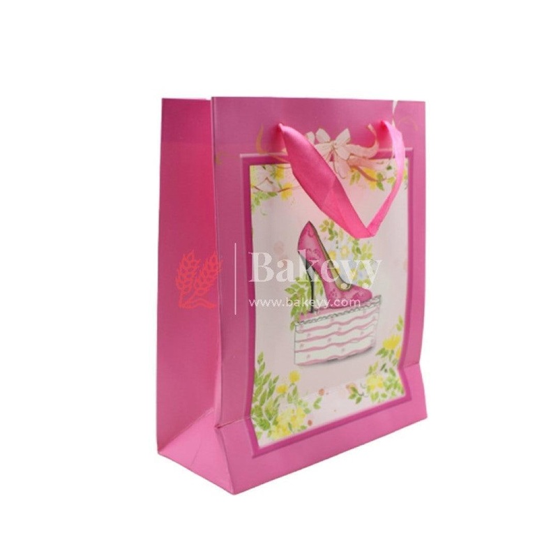10x13inch Pink Heels Decorative Paper Bag | Gift Bag| Pack of 10