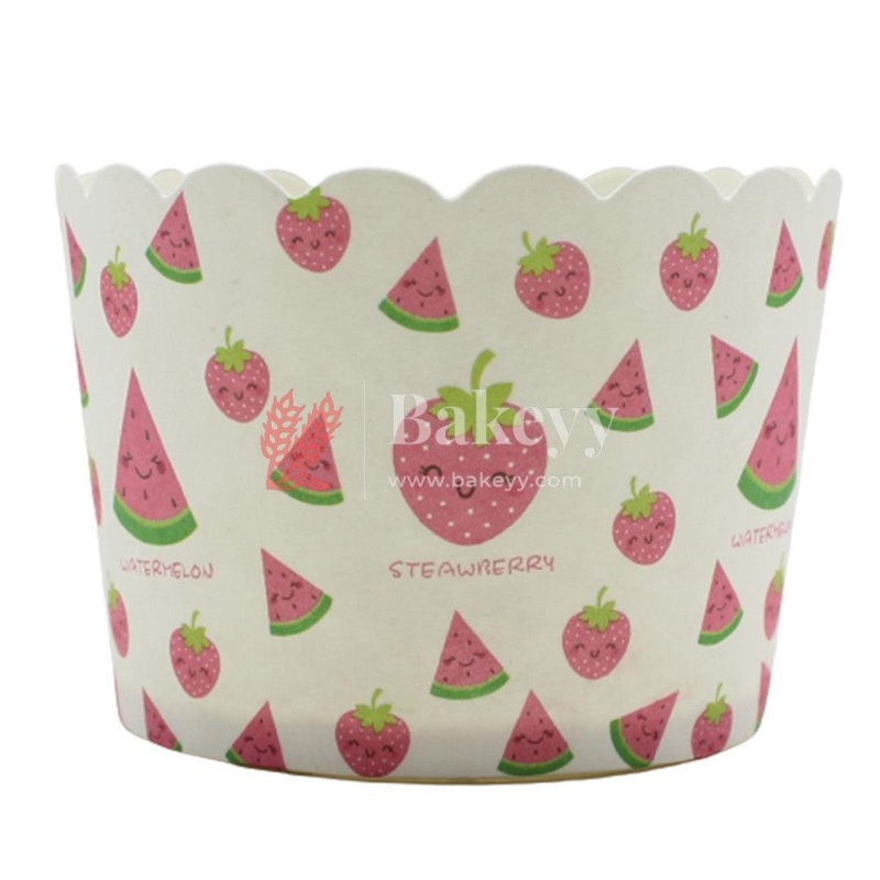 6cm | Fruit Design Muffin Cup | Packof50