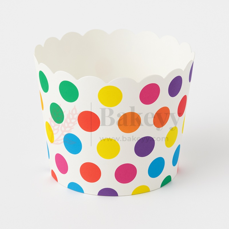 6cm | Polka Dot Muffin Cup | Packof50