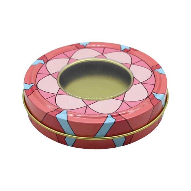 Designed candle tin box | Big Tin |Random Colours| Pack Of 5