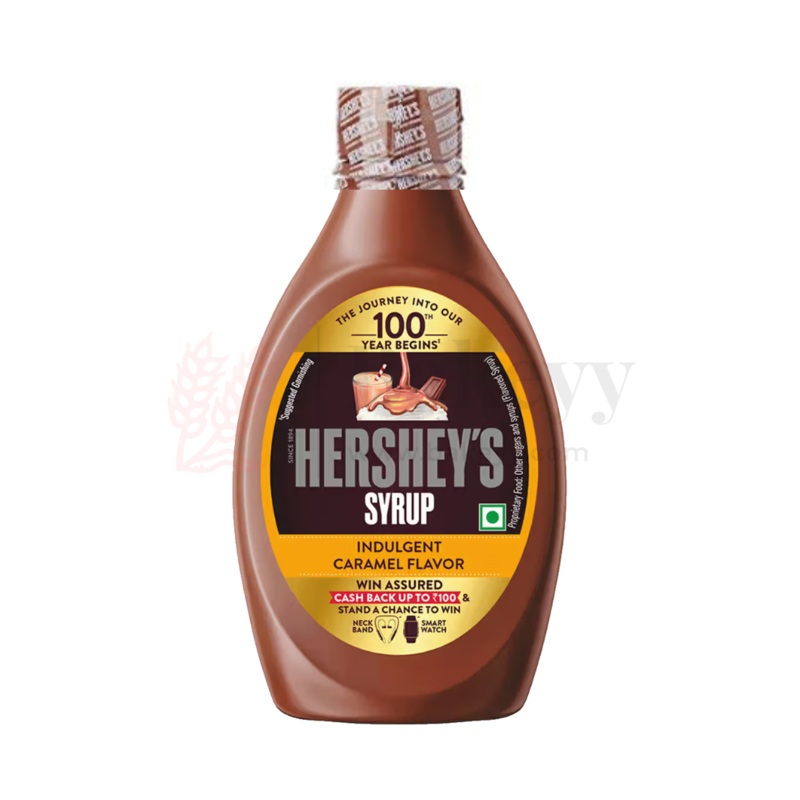 HERSHEY'S Caramel Flavored Syrup | Delicious Caramel Flavor | 623 Gm Bottle