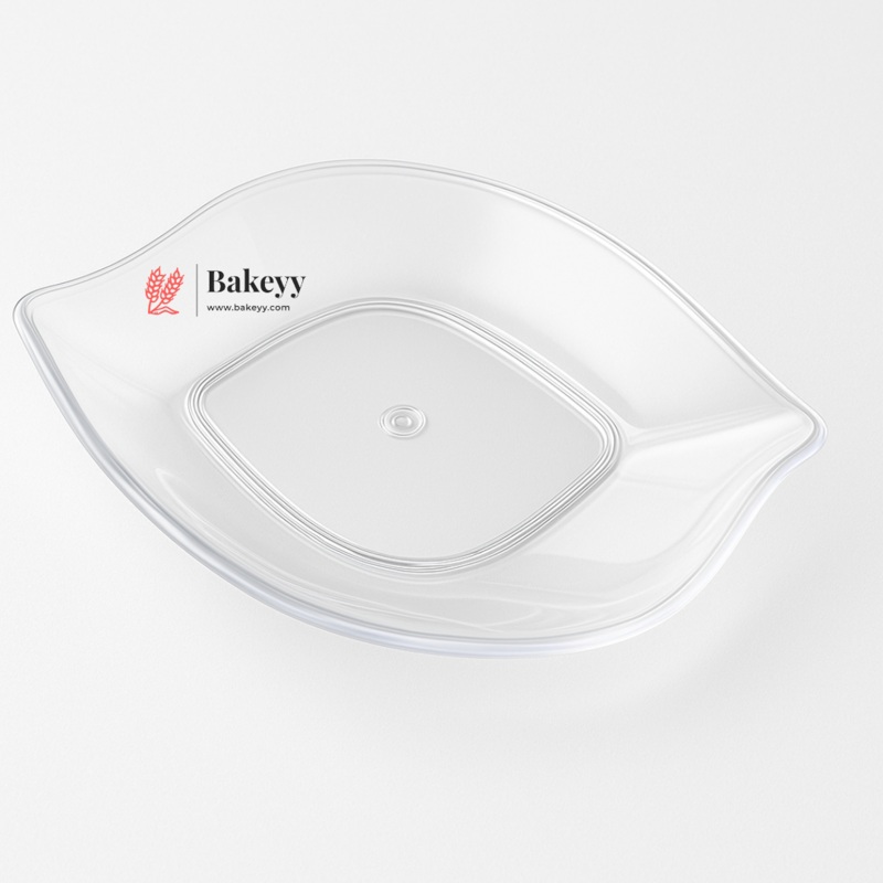 Leaf-Shaped Plastic Serving Bowl | Pack Of 25 | D16