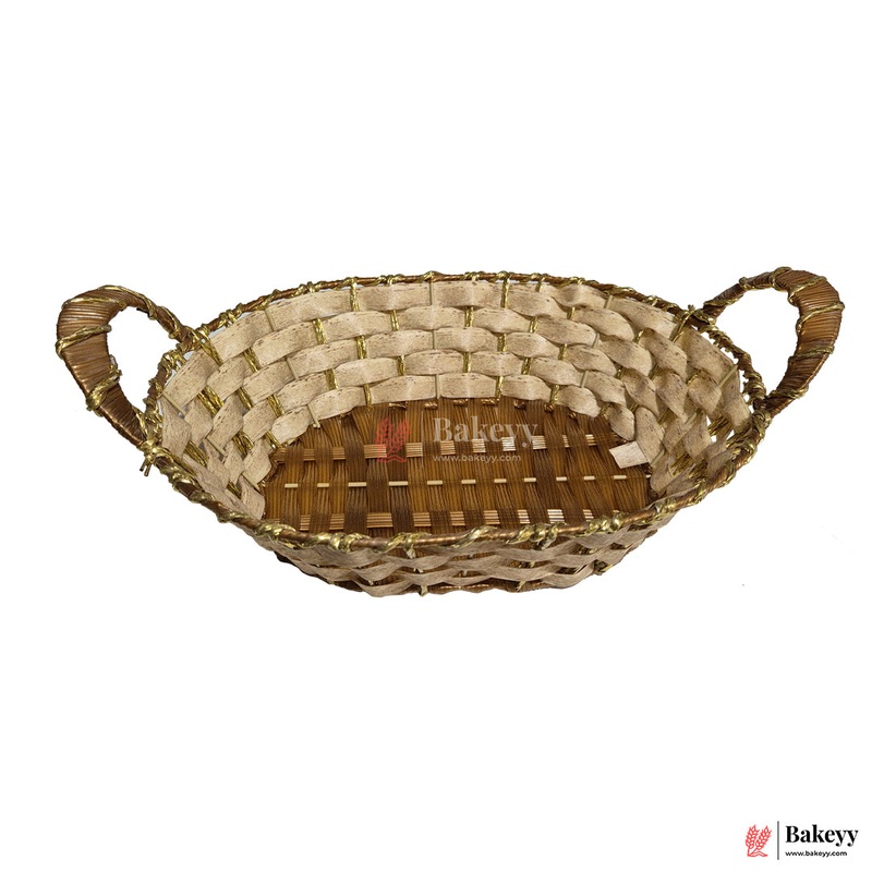Multipurpose Plastic Storage Basket with Handle | Wicker basket   Ventilated Organizer for Kitchen & Office