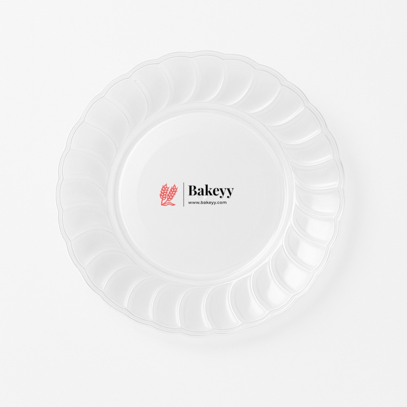 Plastic Mini Serving Bowl | Flower Shape | Disposable | Pack Of 25 | D25
