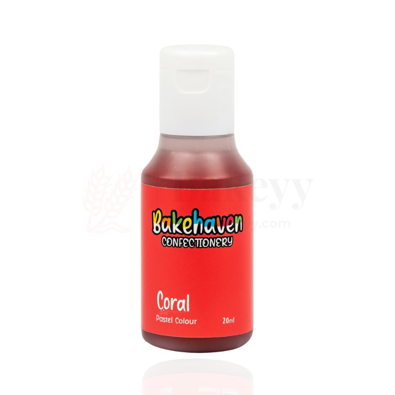 Bake Haven | Coral Pastel Colour | 20ml