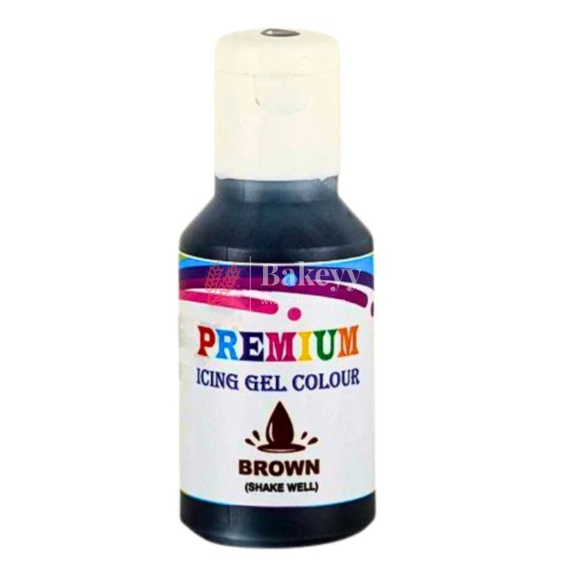 Bake Haven Food Gel Colour | Brown | 20g