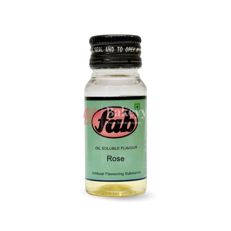 FAB Rose Oil Soluble Flavour  30ml