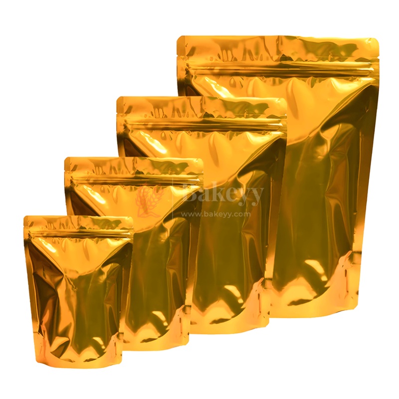 Gold Without Window Zip Lock - Sample Pieces