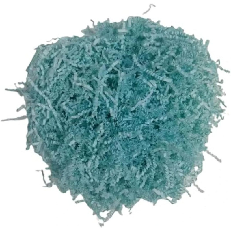 Turquoise Colour | Crinkle Confetti Shredded Shreds Grass Paper | 1kg