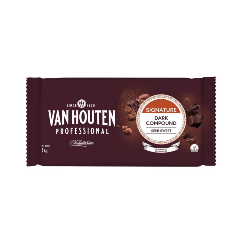 Van Houten | Signature Dark Compound | Semi Sweet 1kg